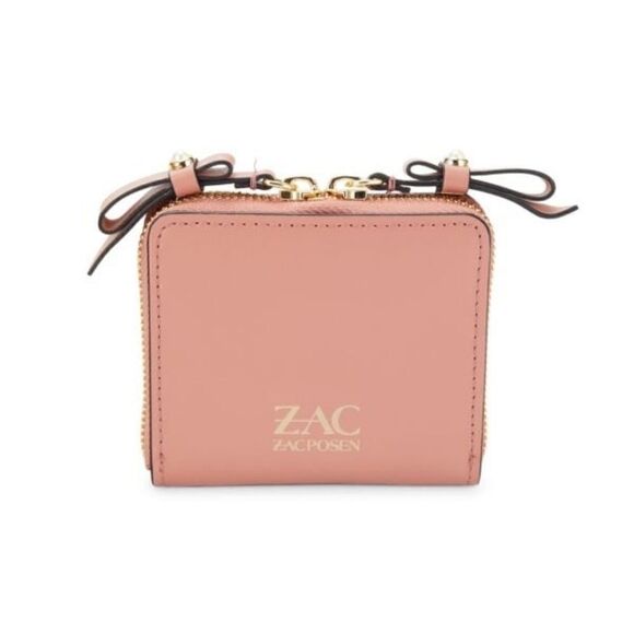 New ZAC POSEN Eartha Leather Mini Wallet - Picture 1 of 7